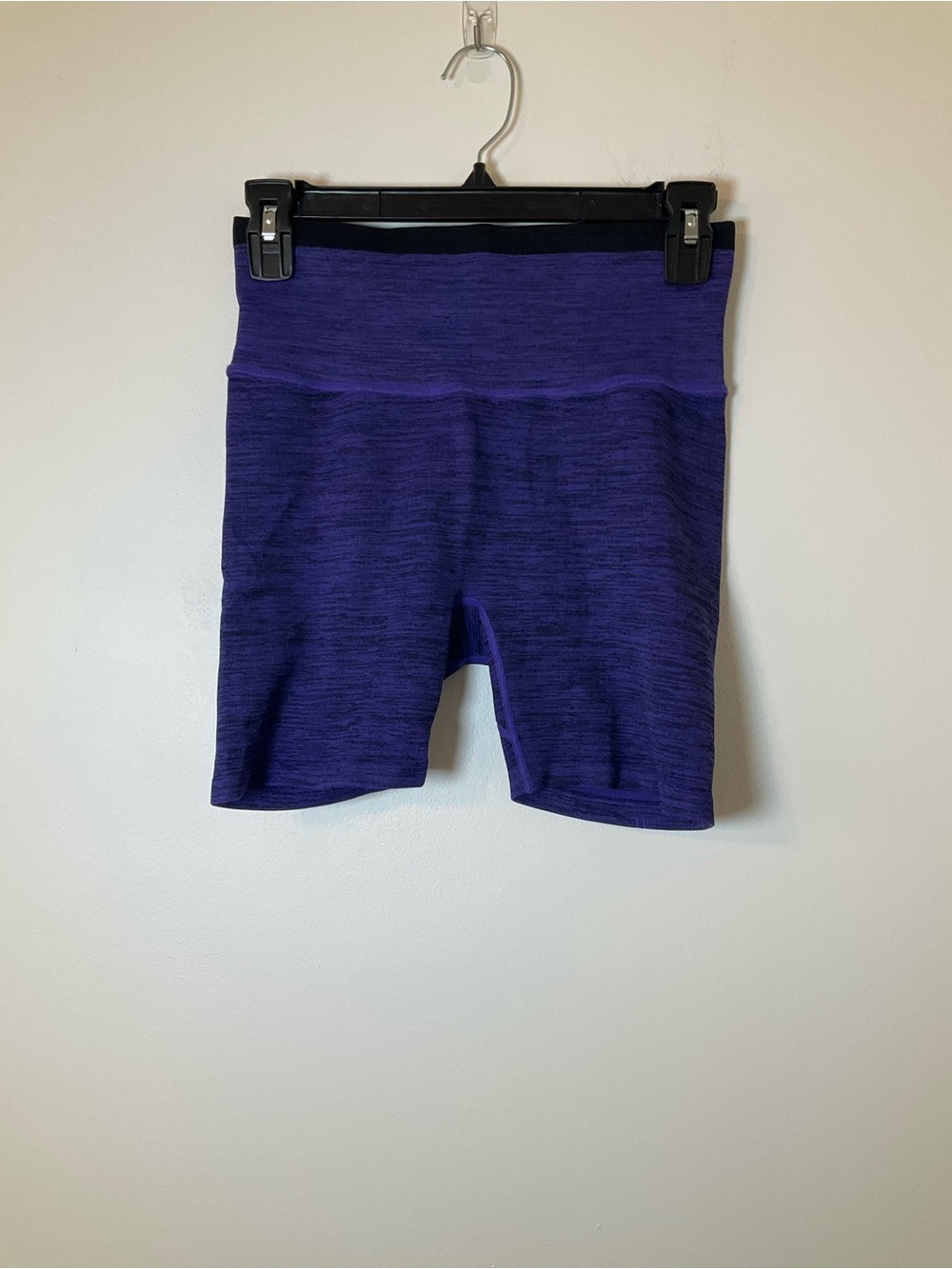 Peloton Purple Seamless Biker Shorts Medium